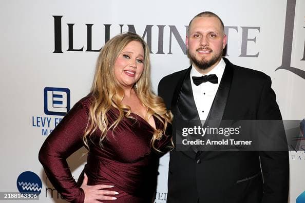 Heather Richmond and Jeremiah Ingrassia at the 2024 Illuminate Life Gala