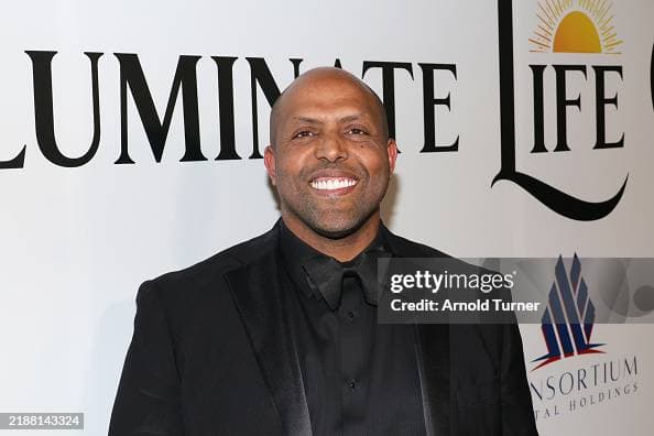 Dr. Ersno Eromo at the reception at the 2024 Illuminate Life Gala